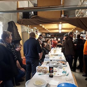 Dégustation huîtres et saumon 2018