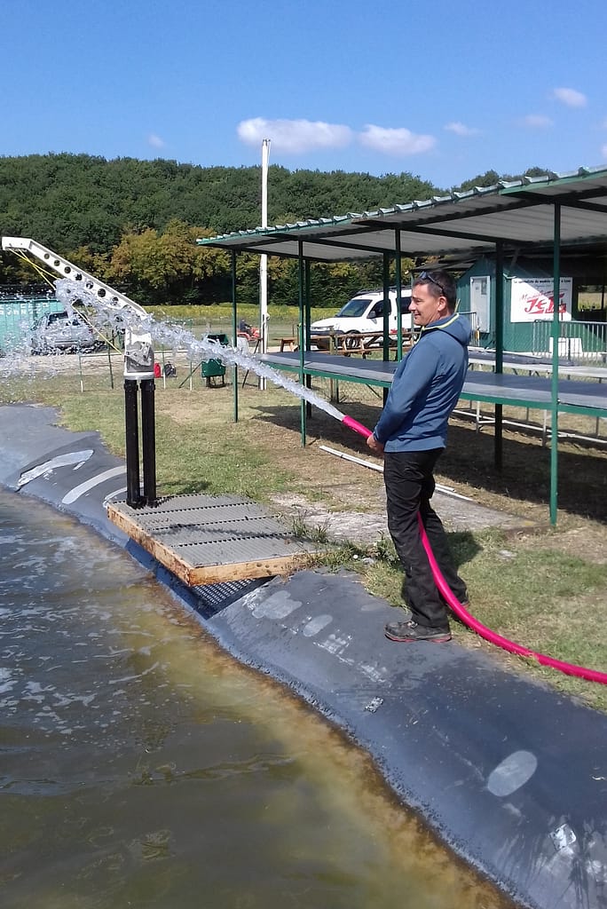 Entretien terrain avant inauguration des pistes TT & DRIFT