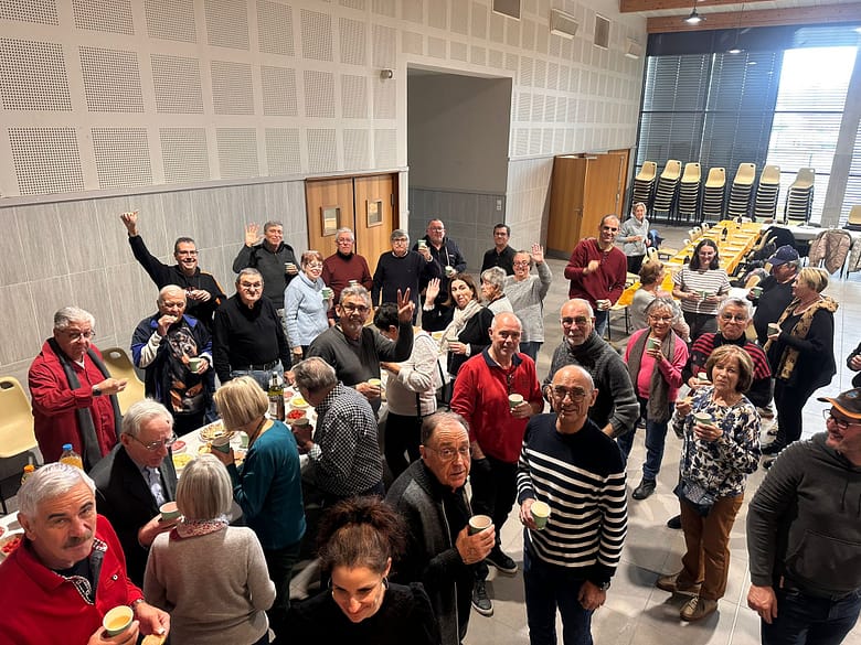 Repas saucisson vin rouge 8 novembre 2025